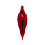 24 in Shiny Finial Ornament - Red