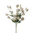 27 in Polyester Lisianthus Bush - Cream