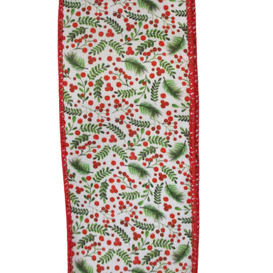 2.5 in Berry Ribbon - Red/White/Green