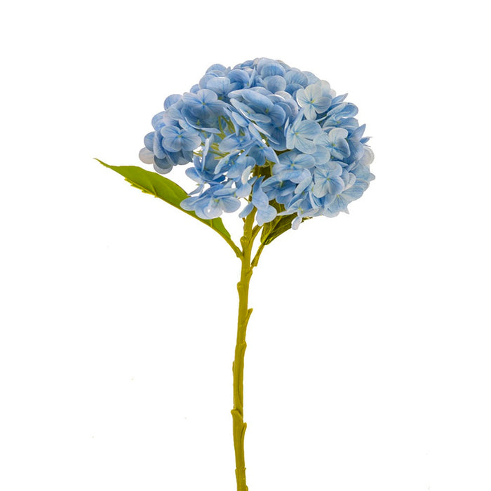 19 in Real Touch Hydrangea - Blue