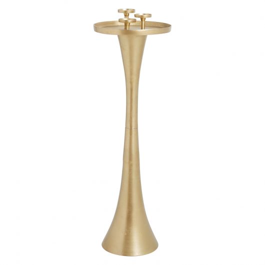 66" Argyle Candleholder - Gold