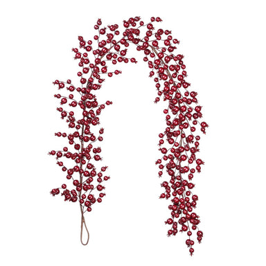 5 ft Gooseberry Garland - Burgundy