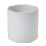 6.5 in Cercle Pot - Shiny White