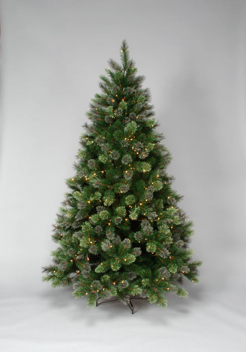 Pre-Lit Noble Cashmere Spruce Tree