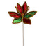 22 in Poinsettia Stem - Red/Green