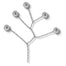 Rhinestone Quintet (12/Pack)