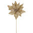 20 in Poinsettia Stem - Champagne