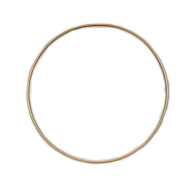 24"D Wire Ring - Gold