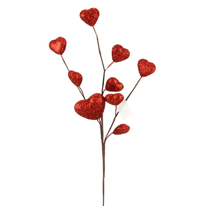 14 in Hearts Pick - Red