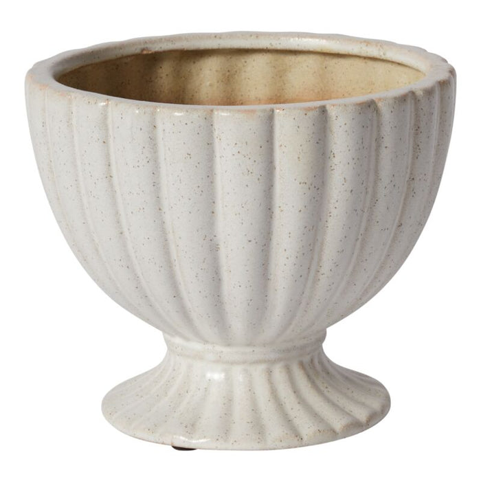 7.5 in Coronation Compote - White