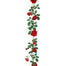 6' Rose Garland - Red