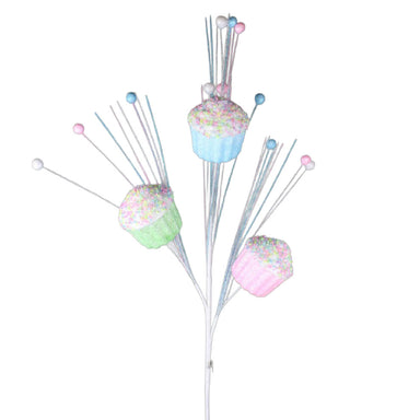 30 in Cupcake Spray - Pink/Mint/Blue