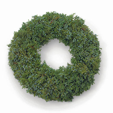 18" Juniper Wreath