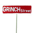 21 in Grinch Street Sign - Red/White