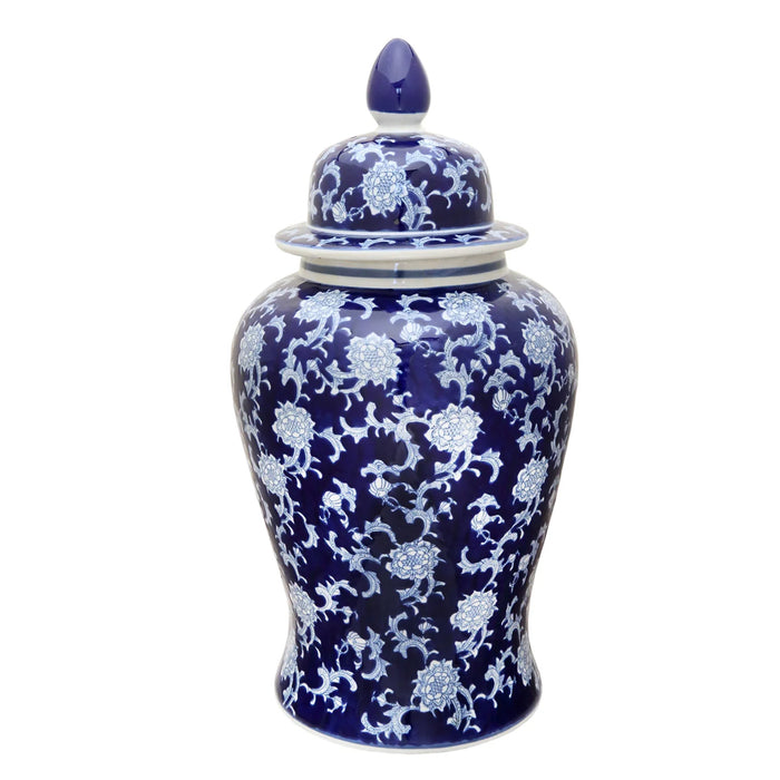 24" Italian Cayenne Jar - Blue