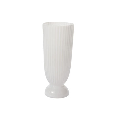 Kyandi Footed Vase - White