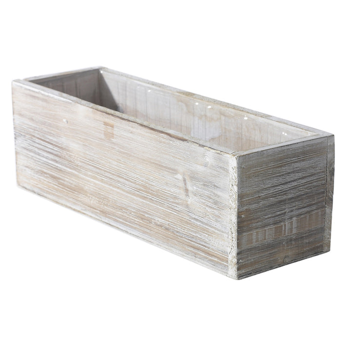 Woodland Planter 20" x 4" x 4" White