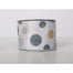 Glitter Polka Dot Ribbon - Platinum
