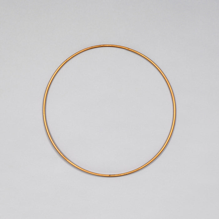 12"Dia Wire Ring (4.5Mmd) Gold