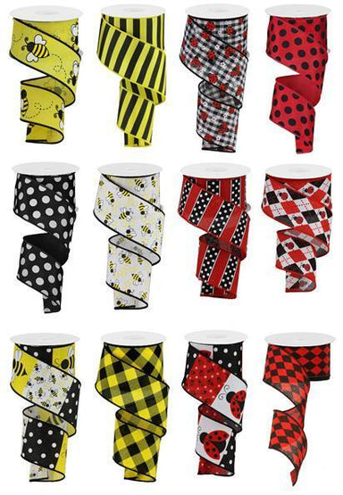 #40 Spring Bug Ribbon