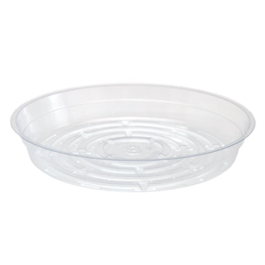 7" Clear Vinyl Plant Saucer 50 per Bag