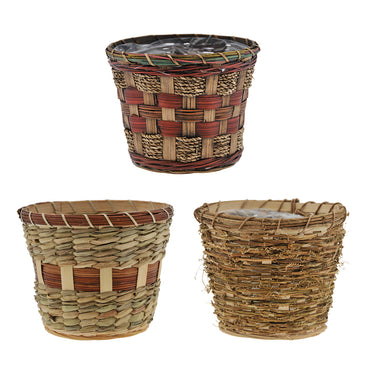 10 in Assorted Round Basket