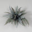 18" Polyester Fall Boston Fern Bush - Frosted/Green